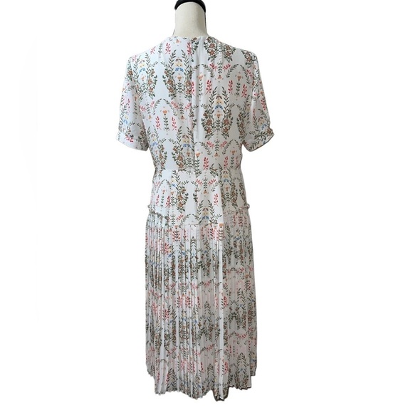 Dear Drew Drew Barrymore Elizabeth Street Short Sleeve Pleated Dress Sz. 6 BNWT - Picture 7 of 15